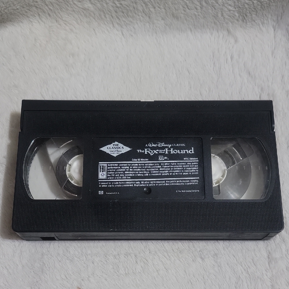 The Fox and the Hound VHS